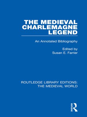 cover image of The Medieval Charlemagne Legend